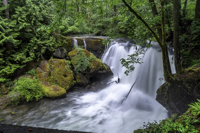 Framed Print : Whatcom Falls Print, Bellingham, Washington Framed Print : Whatcom Falls Print, Bellingham, Washington