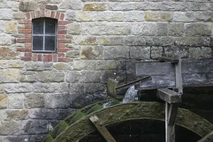 Framed Print : Mill Wheel Print - Watermill Image Framed Print : Mill Wheel Print - Watermill Image