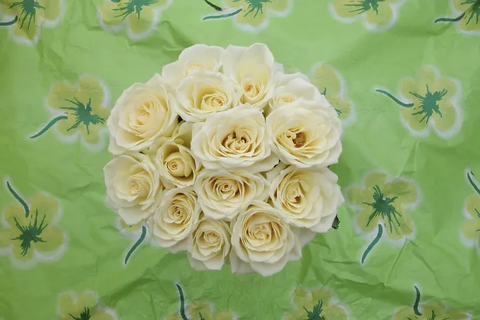 Framed Print : White Bunch of Roses Print