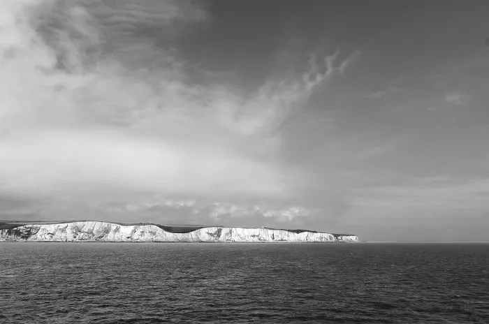 Framed Print : White Cliffs of Dover Print, England, Great Britain Framed Print : White Cliffs of Dover Print, England, Great Britain