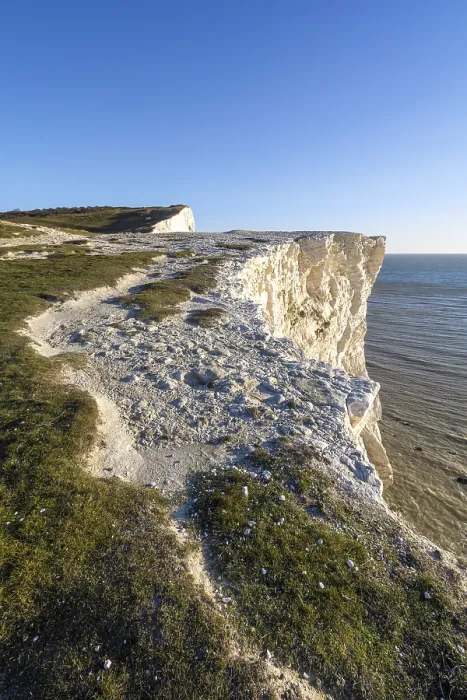 Framed Print : White Cliffs at Seaford Head Print Framed Print : White Cliffs at Seaford Head Print