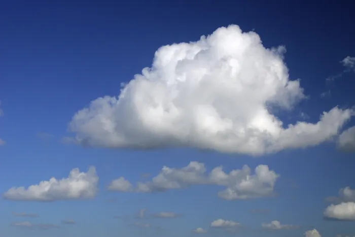 Framed Print : White Clouds at Blue Sky Print Framed Print : White Clouds at Blue Sky Print