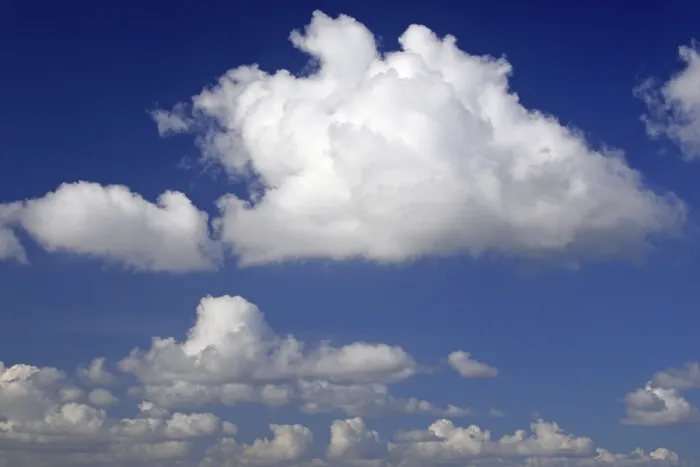 Framed Print : White Clouds at Blue Sky Print Framed Print : White Clouds at Blue Sky Print