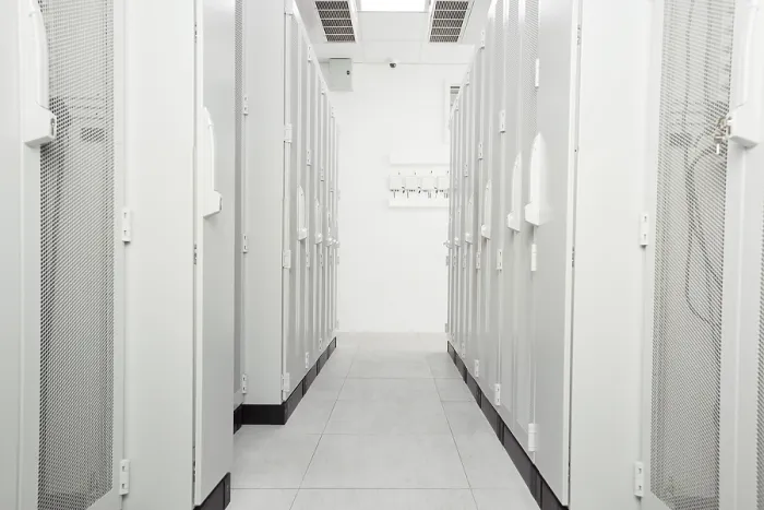 Framed Print : White Server Room Network / communications Print Framed Print : White Server Room Network / communications Print