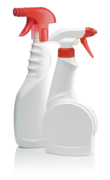Framed Print : Two White Spray Bottles Print Framed Print : Two White Spray Bottles Print