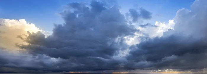 Framed Print : Panoramic Caribbean Storm Sunset Print Framed Print : Panoramic Caribbean Storm Sunset Print