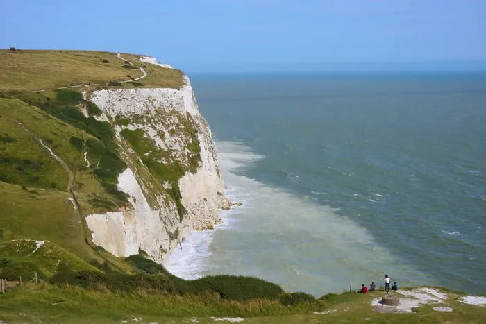 Framed Print : White Cliffs of Dover Print, Kent, England Framed Print : White Cliffs of Dover Print, Kent, England