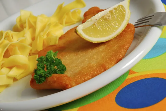 Framed Print : Wiener Schnitzel Print from Vienna Austria Framed Print : Wiener Schnitzel Print from Vienna Austria