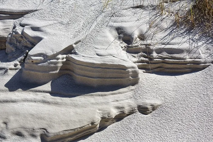 Framed Print : Wind-formed structures in sand dune Print, Helgoland Island, Germany Framed Print : Wind-formed structures in sand dune Print, Helgoland Island, Germany