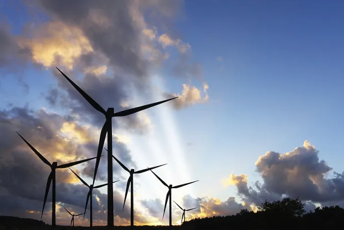 Framed Print : Wind Power Print: Turbine in Motion Framed Print : Wind Power Print: Turbine in Motion