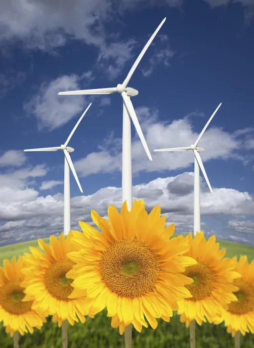 Framed Print : Wind Turbines Against Dramatic Sky Print Framed Print : Wind Turbines Against Dramatic Sky Print