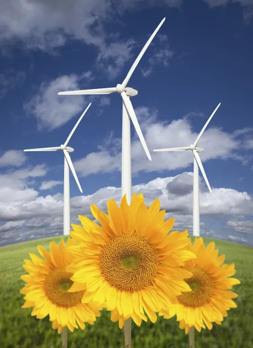 Framed Print : Wind Turbines Against Dramatic Sky Print Framed Print : Wind Turbines Against Dramatic Sky Print