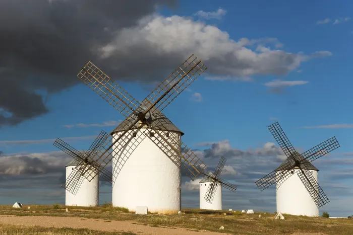 Framed Print : Windmills in Castilla-La Mancha, Spain Print Framed Print : Windmills in Castilla-La Mancha, Spain Print