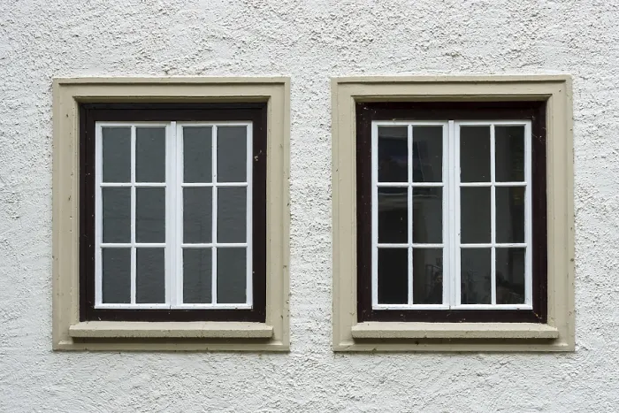 Framed Print : Two Windows Print, Joachimsthal Background Framed Print : Two Windows Print, Joachimsthal Background