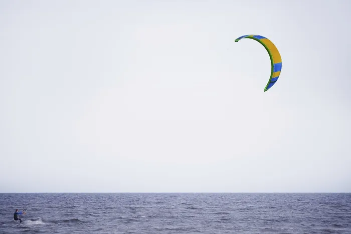 Framed Print : 'Windsurfer in California Ocean' Print Framed Print : 'Windsurfer in California Ocean' Print