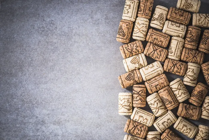 Framed Print : Wine Corks Print Background Framed Print : Wine Corks Print Background
