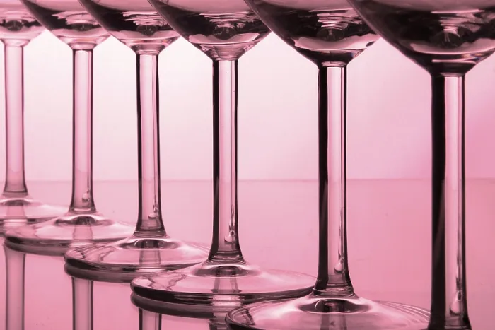 Framed Print : Empty Wineglasses Print Framed Print : Empty Wineglasses Print