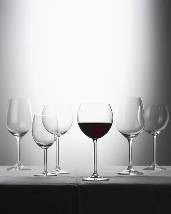 Framed Print : Six Wineglasses Print Framed Print : Six Wineglasses Print