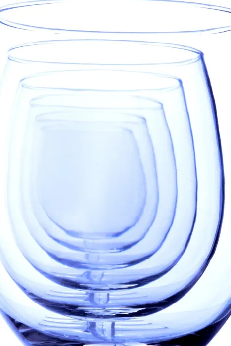 Framed Print : Empty Wineglasses Print Framed Print : Empty Wineglasses Print