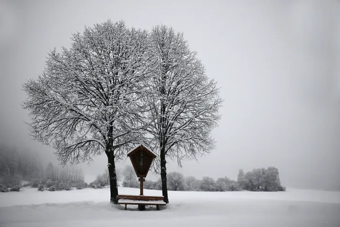 Framed Print : Winter Landscape Print Framed Print : Winter Landscape Print