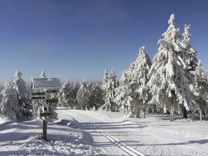 Framed Print : Winter in the Ore Mountains Print Framed Print : Winter in the Ore Mountains Print