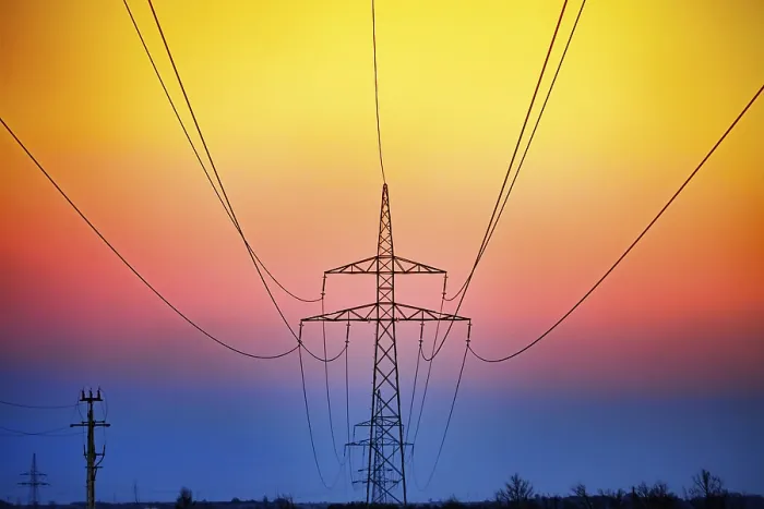 Framed Print : Wire Electrical Energy at Sunset Print Framed Print : Wire Electrical Energy at Sunset Print