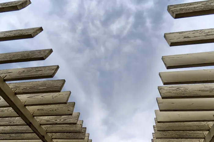 Framed Print : Wooden Planks on a Sky and Clouds Abstract Print Framed Print : Wooden Planks on a Sky and Clouds Abstract Print