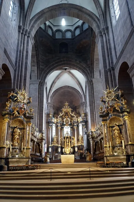 Framed Print : Worms Cathedral St Peter Print, Germany