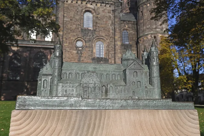 Framed Print : Worms, Germany Print: Blind Accessible Cathedral Replica Framed Print : Worms, Germany Print: Blind Accessible Cathedral Replica