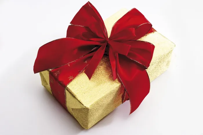 Framed Print : Wrapped Gift Print