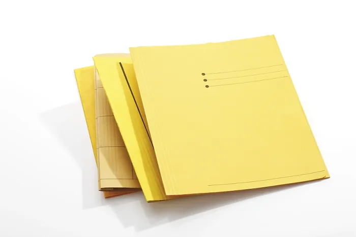Framed Print : Yellow Folders Print from ImageBROKER Framed Print : Yellow Folders Print from ImageBROKER