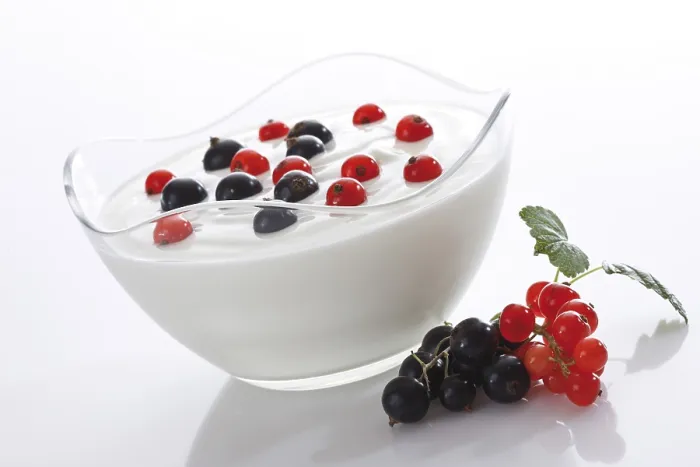 Framed Print : Yogurt with Currants Print Framed Print : Yogurt with Currants Print