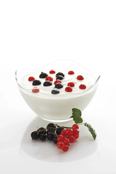 Framed Print : Yogurt with Currants Print Framed Print : Yogurt with Currants Print