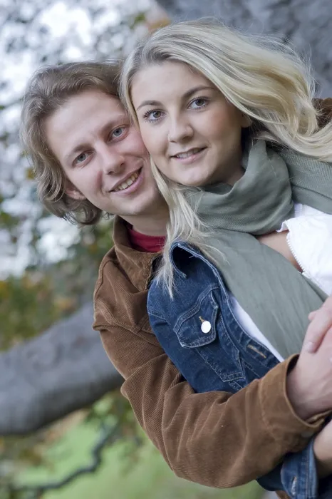 Framed Print : Young Couple Print Framed Print : Young Couple Print