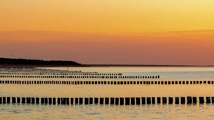 Framed Print : Zingst Print: Seaside Village in Germany