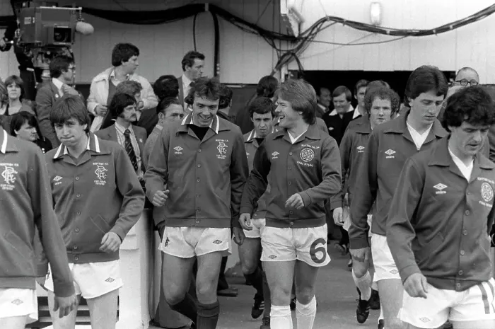 Framed Print : 1980 SFA Cup Final Print: Celtic and Rangers Emerging from the Tunnel Framed Print : 1980 SFA Cup Final Print: Celtic and Rangers Emerging from the Tunnel