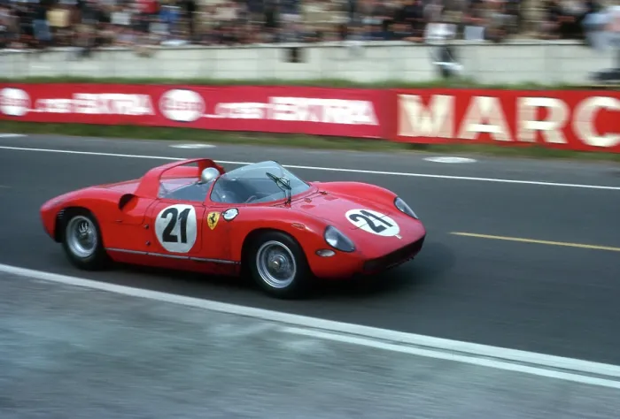 Framed Print : Le Mans 1963 Print - Ferrari 250 P
