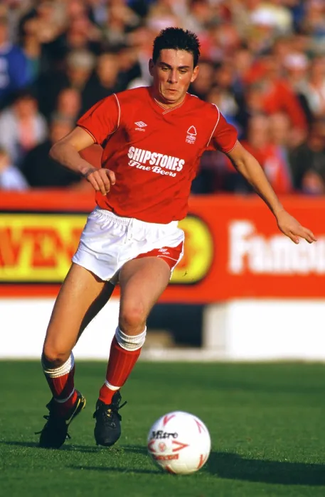 Framed Print : Nottingham Forest v Tottenham Print 24 October 1987 Framed Print : Nottingham Forest v Tottenham Print 24 October 1987