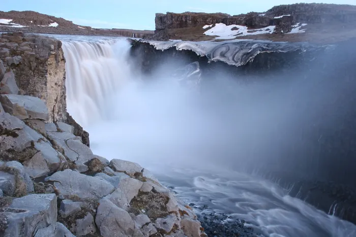 Framed Print : Dettifoss Waterfall Print