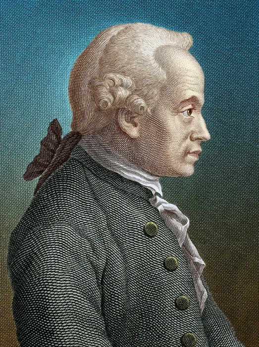 Framed Print : Immanuel Kant Engraving Print Framed Print : Immanuel Kant Engraving Print