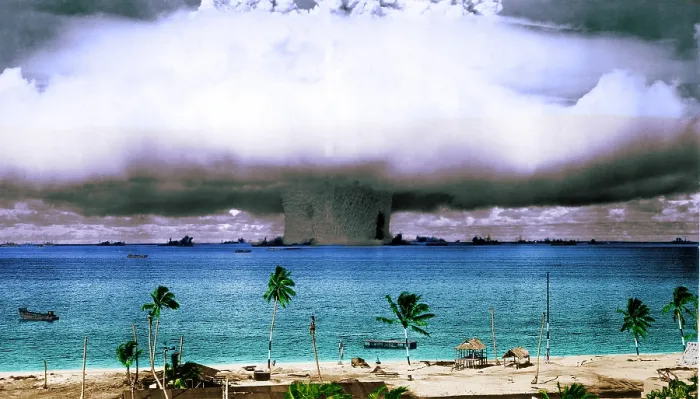 Framed Print : Print of Operation Crossroads BAKER underwater nuclear test Framed Print : Print of Operation Crossroads BAKER underwater nuclear test