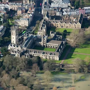 Magdalen College Print, Oxford Aerial View Magdalen College Print, Oxford Aerial View