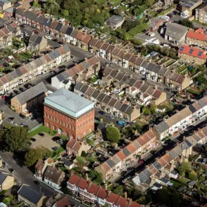 Ramsgate Water Works Print - Aerial View of Ramsgate Water Tower