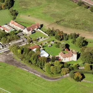 Westenhanger Castle Print, Kent Aerial Photograph