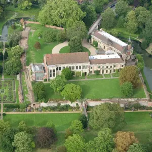 Eltham Palace Print: Aerial View of Medieval Great Hall Eltham Palace Print: Aerial View of Medieval Great Hall