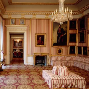 Apsley House Striped Drawing Room Print Apsley House Striped Drawing Room Print