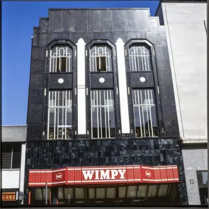 Print of a Granite Facade on High Street, Slough Print of a Granite Facade on High Street, Slough