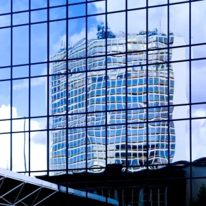 Blue Skies Reflected Print DP069225