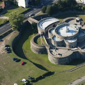 Deal Castle Aerial View Print