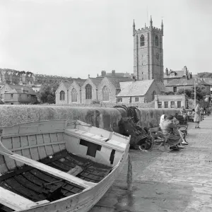 Prints of Towns and Cities of England - Streets, Skylines and Urban Life: St Ives